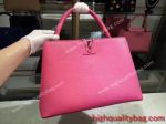 AAA Class Fake Louis Vuitton CAPUCINES BB Ladies Pink Handbag for sale